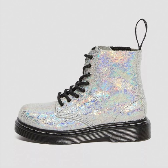 Dr. Martens Other - Dr. Martens TODDLER 1460 PASCAL METALLIC BOOTS